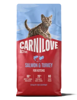 Active Cat Laks & Kalkun for kattunger 2 kg