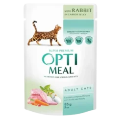 Adult Cats With Rabbit In Carrot Jelly 12 x 85 g