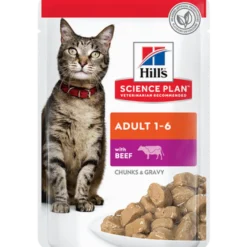 Adult Chicken Ocean Fish Beef Pouch - Wet Cat Food 48 x 85 g