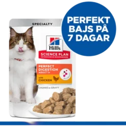 Adult Perfect Digestion Chicken Pouch - Wet Cat Food 48 x 85 g
