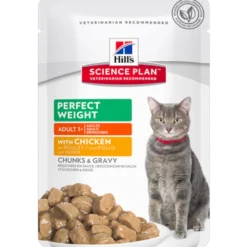 Adult Perfect Weight Chicken Salmon Pouch - Wet Cat Food 12 x 85 g - Pouch