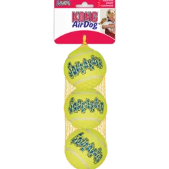 Air Dog Squeakers Ball leketøy gul XSmall