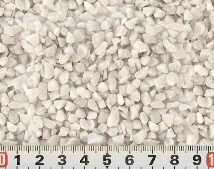 Akvariegrus Sirius Hvit 3-5 mm 10 L