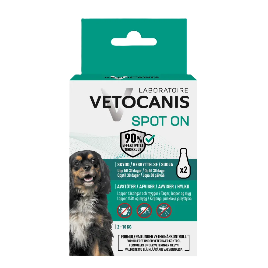 Anti-parasit Spot on Hund S, 2 x 2 ml