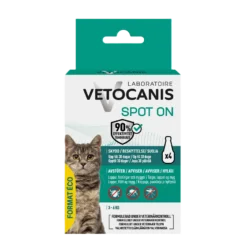 Anti-parasit Spot on Katt 4 x 1,2 ml
