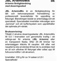 ArtemioMix Artemia Eggs & Salt for Live Food Blue 200 ml