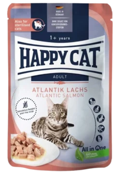 Atlantisk laks våtfôr 85 g