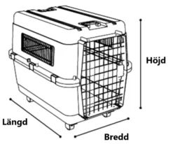 Aviation Pet Carrier XS 50x33x33cm - Transportbur for kjæledyr