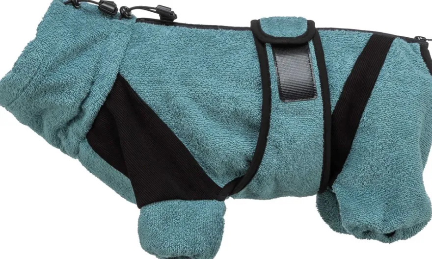 Badekåpe og hjemmedress, XS: 30 cm, petrol