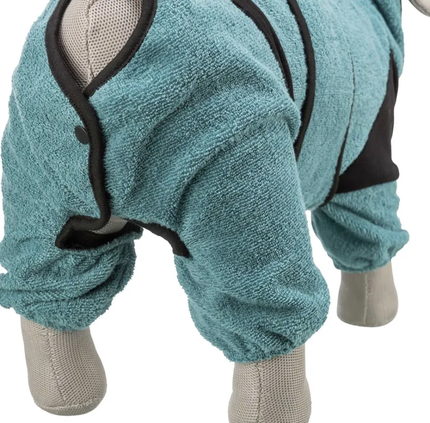 Badekåpe og hjemmedress, XS: 30 cm, petrol
