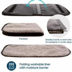 Bag Deluxe transportveske og ryggsekk Svart 43x26,5x26,5cm