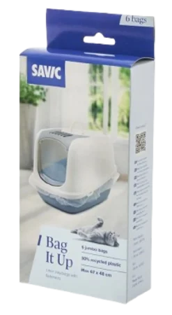 Bag it Up søppeltråkkposer Transparent Jumbo
