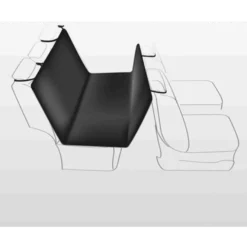 Bilsetetrekk svart 160 x 145 cm