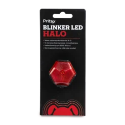 Blinkende LED-halo, 5 cm, rød