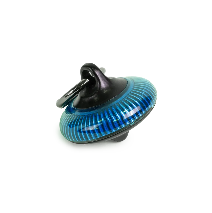 Blinkende LED UFO, 5x6,5cm, Blå