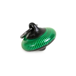 Blinkende LED UFO, 5x6,5cm, Grønn