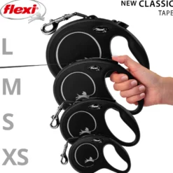Bånd New Classic Band Black Large 8 m, maks. 50 kg, svart