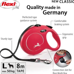 Bånd New Classic Band Red Large, 8 m, maks. 50 kg
