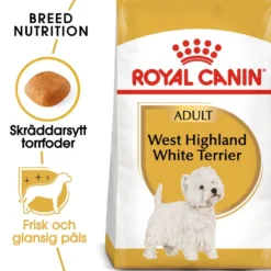 Breed West Highland Terrier Adult tørrfôr til hund 3 kg