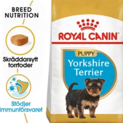 Breed Yorkshire Terrier Puppy tørrfôr for valper 1,5 kg