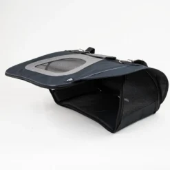 Bæreveske Airline Milo, 40x23x24cm, svart/grå