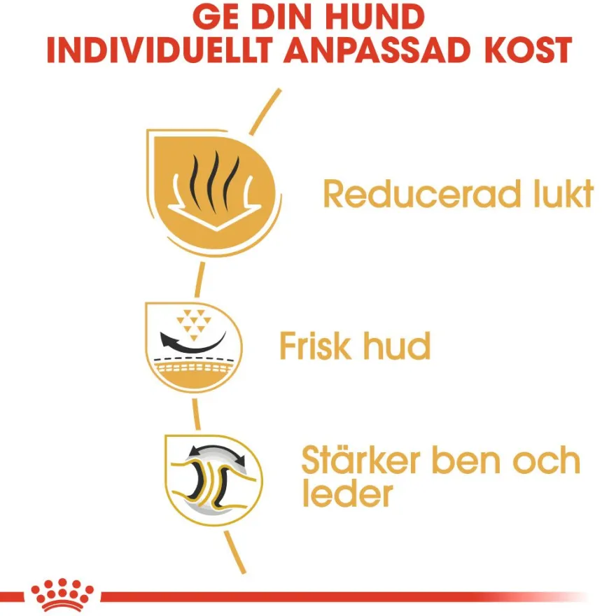 Bulldog Adult tørrfôr for hunder 12 kg