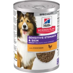 Canine Adult Sen.Stomach & Skin Chicken & Vegetables 370g