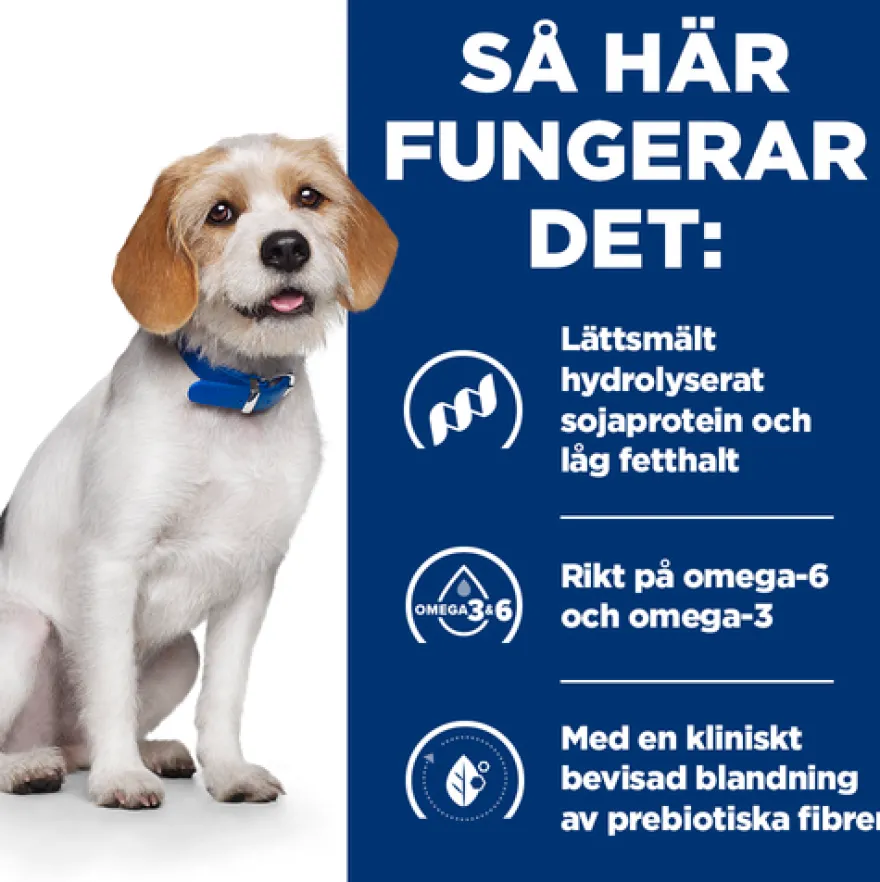 Canine z/d Low Fat Hydrolysed Soy 3kg