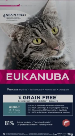 Cat Adult Grainfree Salmon 2 kg