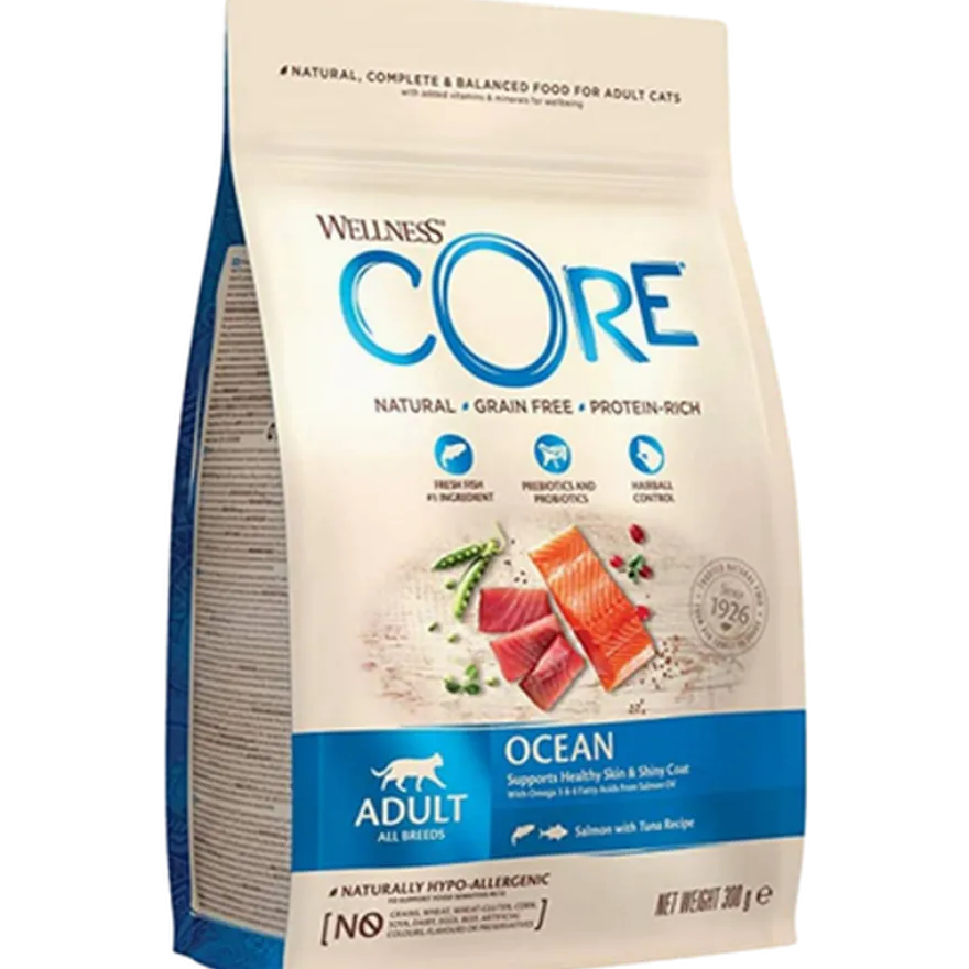 Cat Adult Ocean Kornfri Laks & Tunfisk Tørr 4 kg