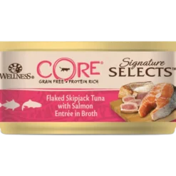 Cat Adult Signature Selects Flaked Tuna & Salmon i buljong våt 79 g