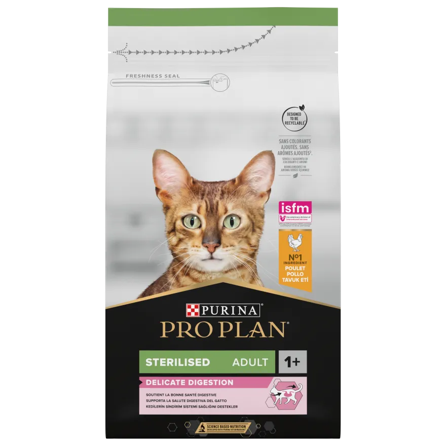 Cat Adult Sterilised Delicate Digestion Kylling 1,5 kg