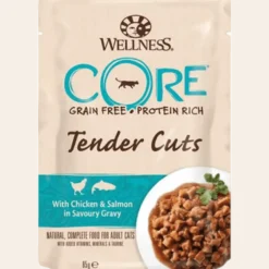 Cat Adult Tender Cuts Chicken & Salmon in Savoury Gravy 85 g