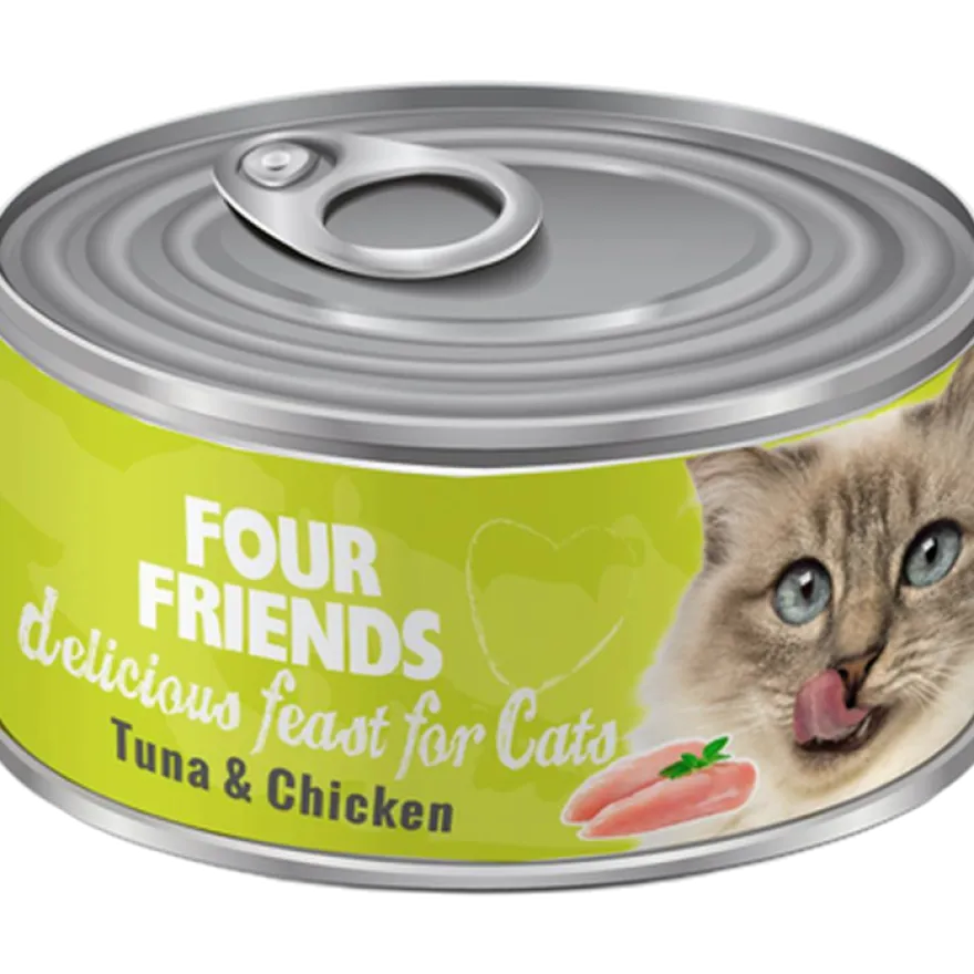 Cat Adult Tin Tunfisk og kylling 85 g
