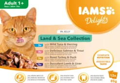Cat Delights Jelly Multipack Land & Hav 12x85g