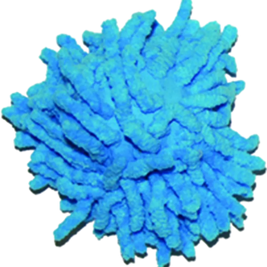 Cat Moppy Ball 6 cm, blandede farger