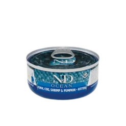 Cat Ocean Tuna Cod Shrimp & Pumpkin Kitten 70 g