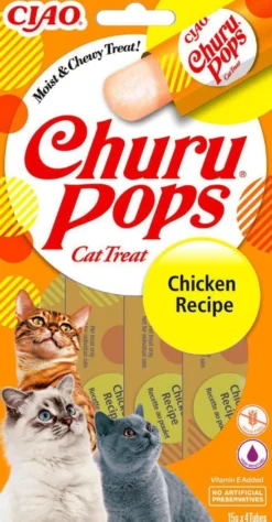 Cat Pops kylling, 4-pakning