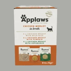 Cat Pouches Kylling Selection i buljong 12x70 g