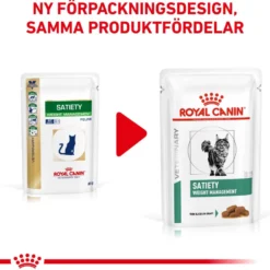 Cat Satiety Weight Management 85 g x 12 stk - porsjonsposer