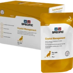 Cats FCW-P Crystal Management 85 g x 12 stk - Porsjonsposer