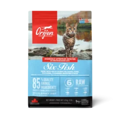 Cat Six Fish Grain Free - tørrfôr til katter 1,8 kg