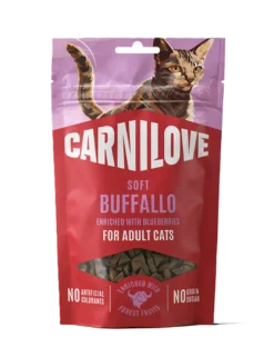 Cat Soft Snack Buffallo beriket med blåbær 50 g
