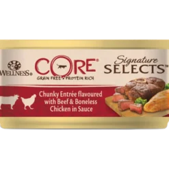 Cat S.Selects Chunky Beef & Chicken 79g