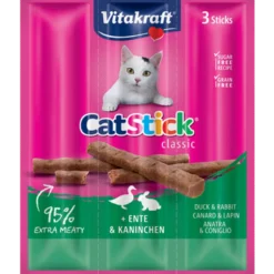 CatSticks Mini Duck/Rabbit 3x6g, 20 stk.