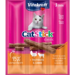 CatSticks Mini kalkun/lam 3x6g, 20 stk.