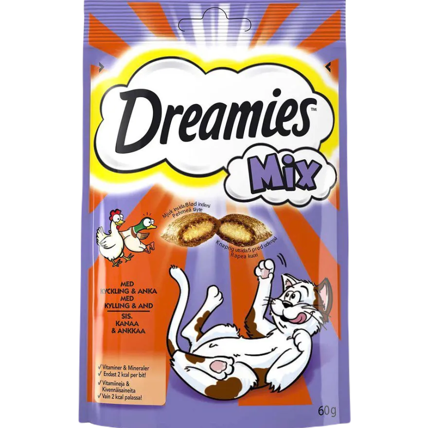 Cat Treats Mix kylling og and 60g