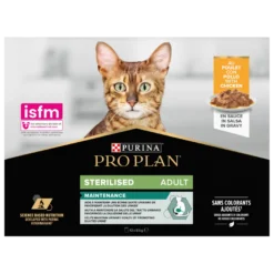 Cat Wet Sterilised med kylling i saus Vedlikehold 85 g x 40 stk.
