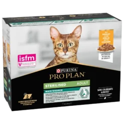 Cat Wet Sterilised med kylling i saus Maintenance 85 g x 10 stk.