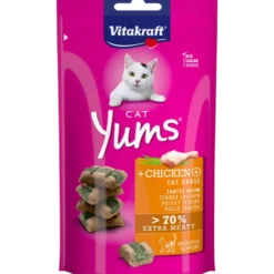 Cat-Yums kylling og kattegras 9 x 40 g